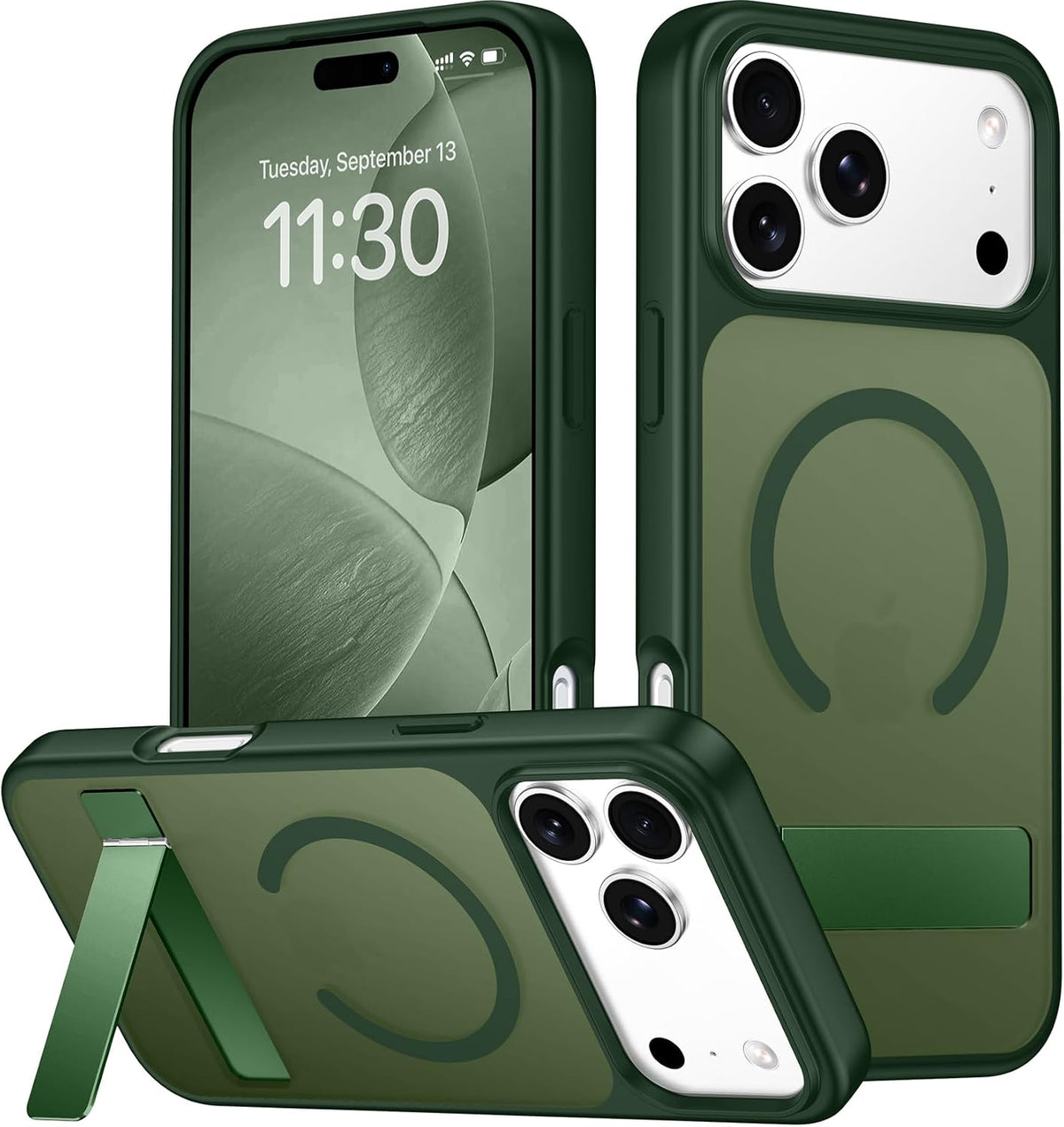 Funda Magnética SPIDERCASE para iPhone 17 Pro Max 18 Pro Max con Soporte