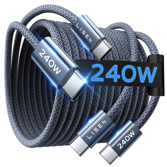 LISEN USB-C 240W — Pack de 2