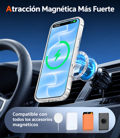 Funda Transparente FNTCASE para iPhone 17 Pro / 18 Pro con MagSafe