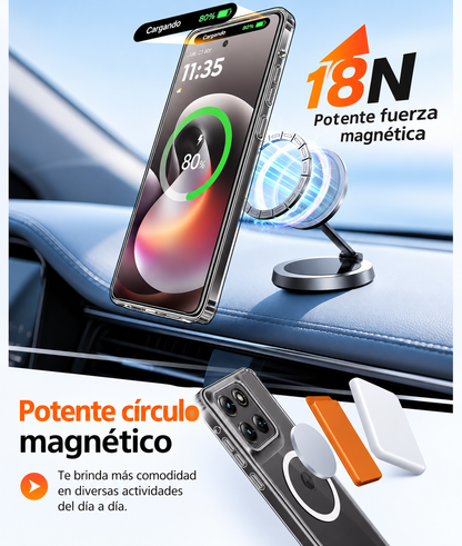Funda Magnética FNTCASE para Moto G Stylus 5G 2026/2025 con Protector de Pantalla