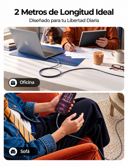 LISEN USB-C 240W — Pack de 2