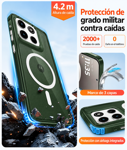 Funda Magnética FNTCASE para Moto G Stylus 5G 2026/2025 con Protector de Pantalla