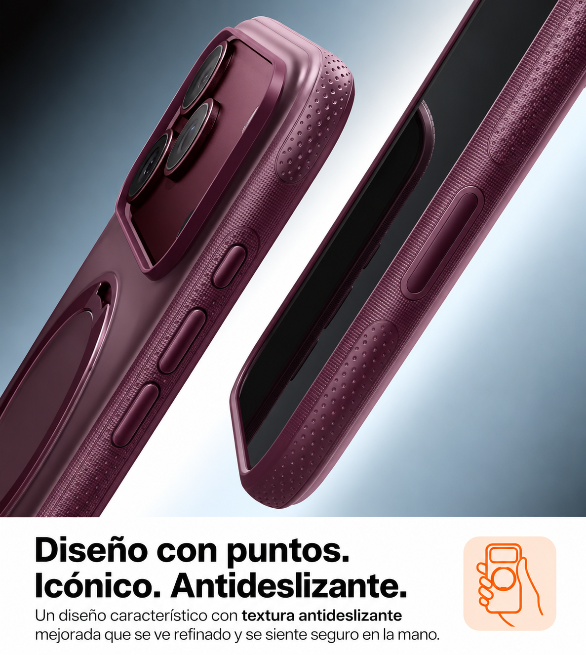 Funda TORRAS O3 Fitness para iPhone 18 Pro Max con Soporte 360°
