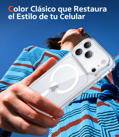Funda Transparente FNTCASE para iPhone 17 Pro / 18 Pro con MagSafe