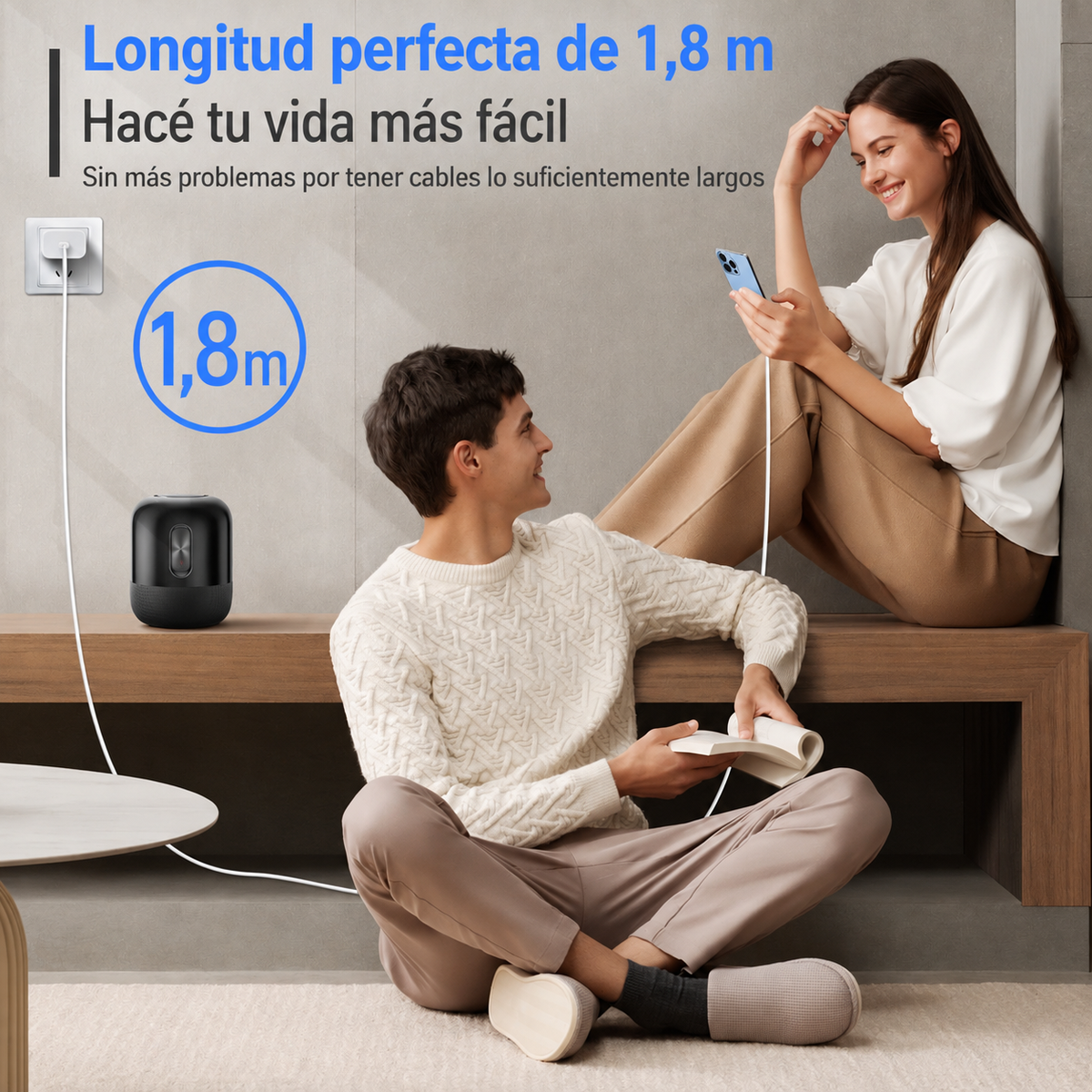 Cable USB-C a Lightning para iPhone – Pack de 3