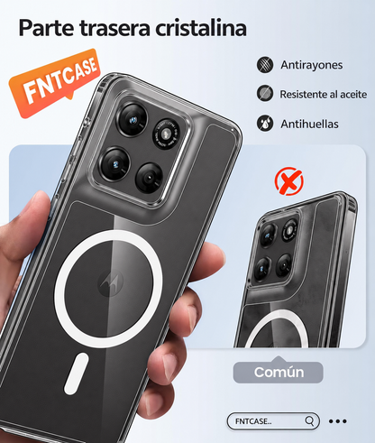 Funda Magnética FNTCASE para Moto G Stylus 5G 2026/2025 con Protector de Pantalla
